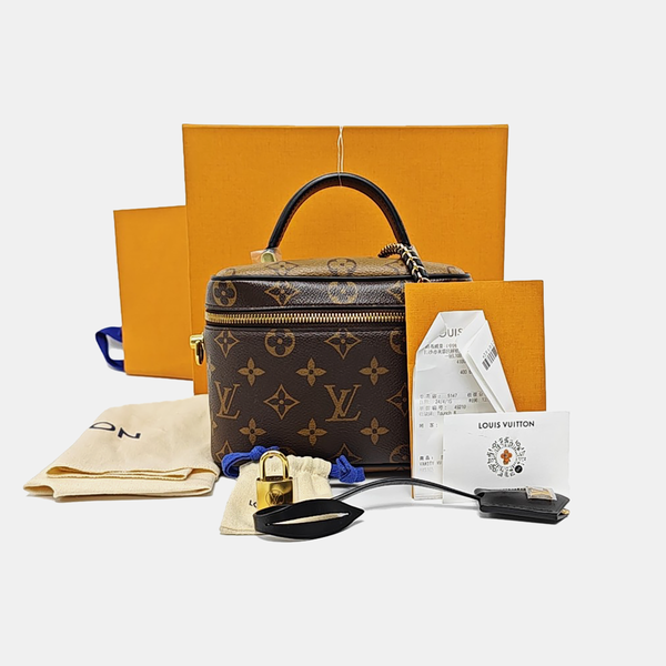 VANITY PM Monogram Coated Canvas Brown