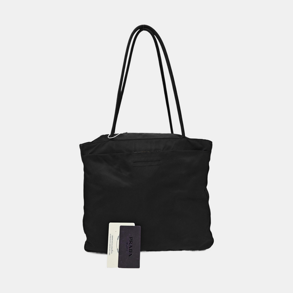 Nylon Tote Bag Black