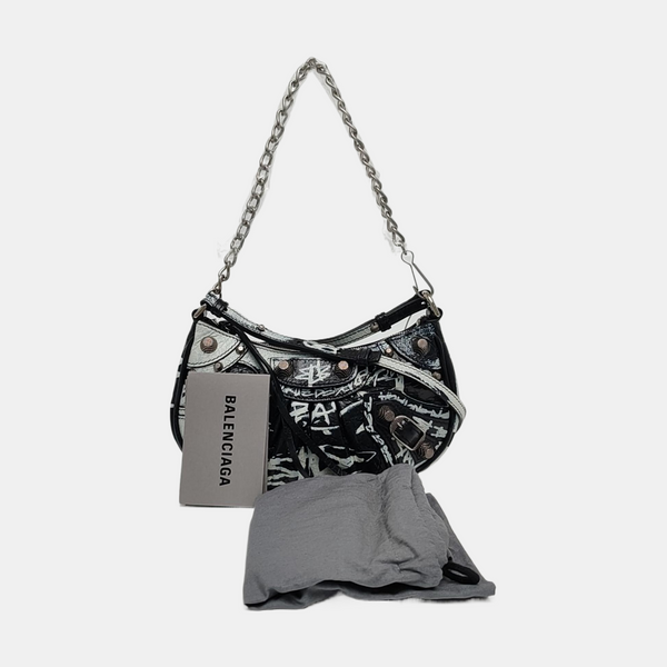 Le Cagole Mini Lambskin Black