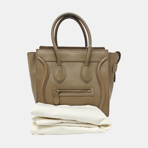 LUGGAGE Calfskin Brown