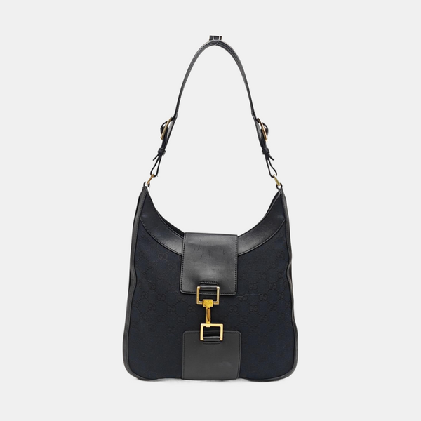 Jackie 1961 Small Monogram Canvas Black