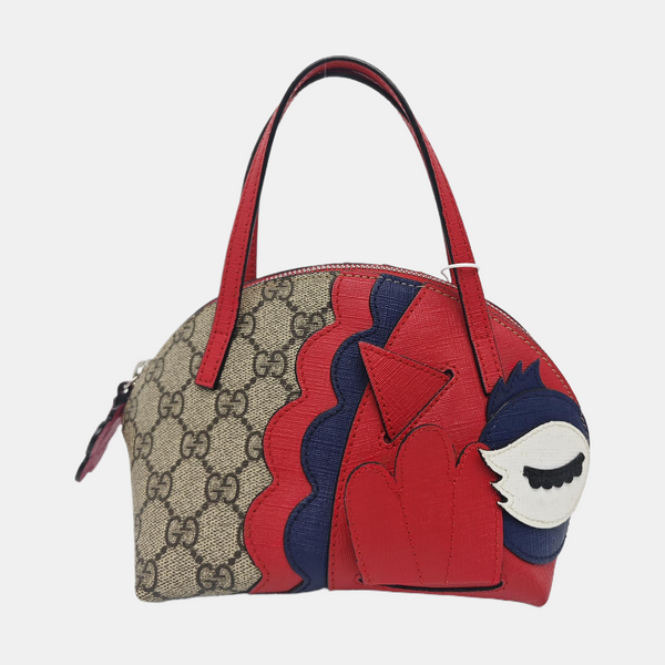 Monogram Coated Canvas Top Handle Bag Multicolor