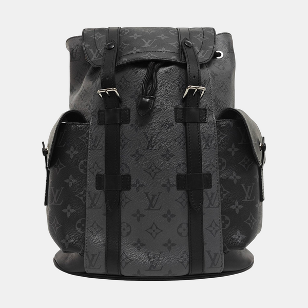 CHRISTOPHER PM Monogram Coated Canvas Gray