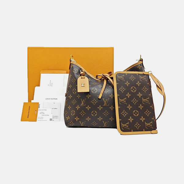 CARRYALL PM Monogram Coated Canvas Brown