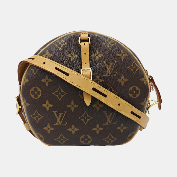 BOITE CHAPEAU MM Monogram Coated Canvas Brown