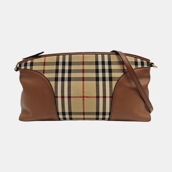 Canvas Shoulder Bag Brown