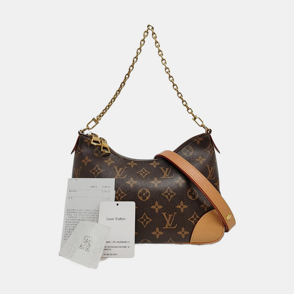 BOULOGNE Monogram Coated Canvas Brown