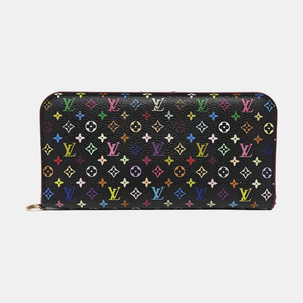 LV × TM INSOLITE Monogram Coated Canvas Black Wallet