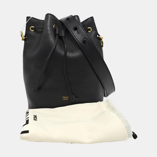 Mon Tresor Small Calfskin Black