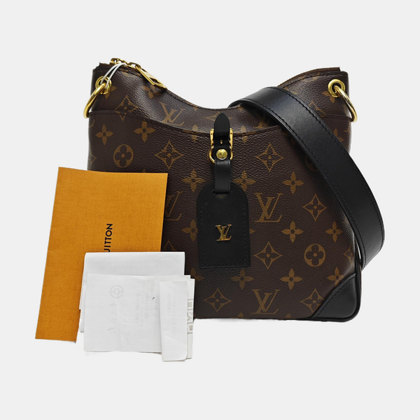 ODEON PM Monogram Coated Canvas Brown