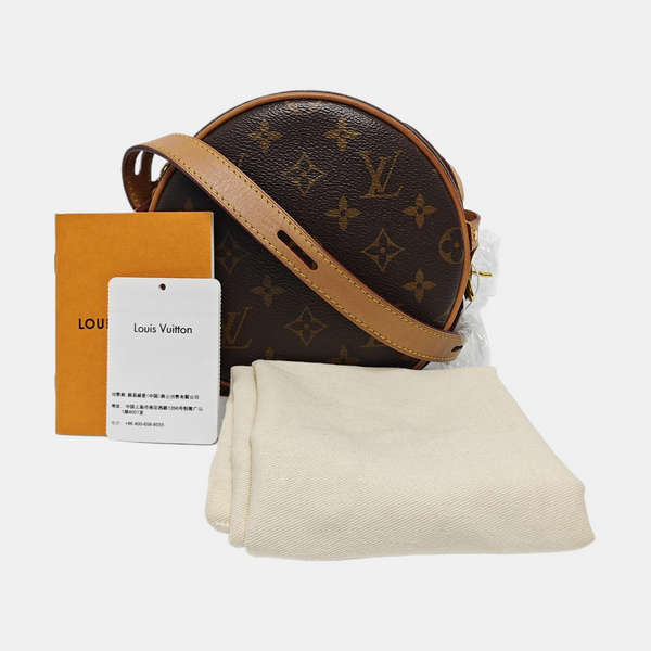 BOITE CHAPEAU PM Monogram Coated Canvas Brown