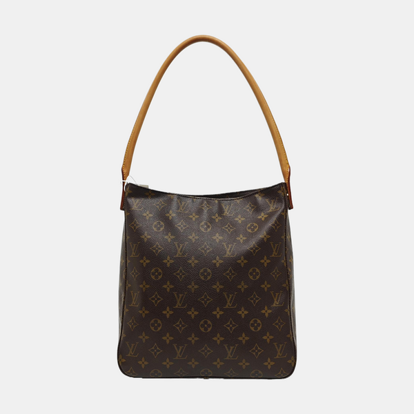 LOOPING GM Monogram Coated Canvas Brown