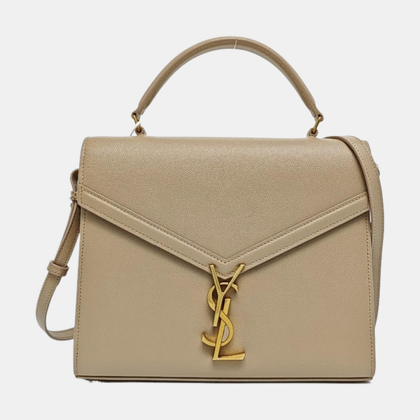 CASSANDRA Medium Calfskin Beige
