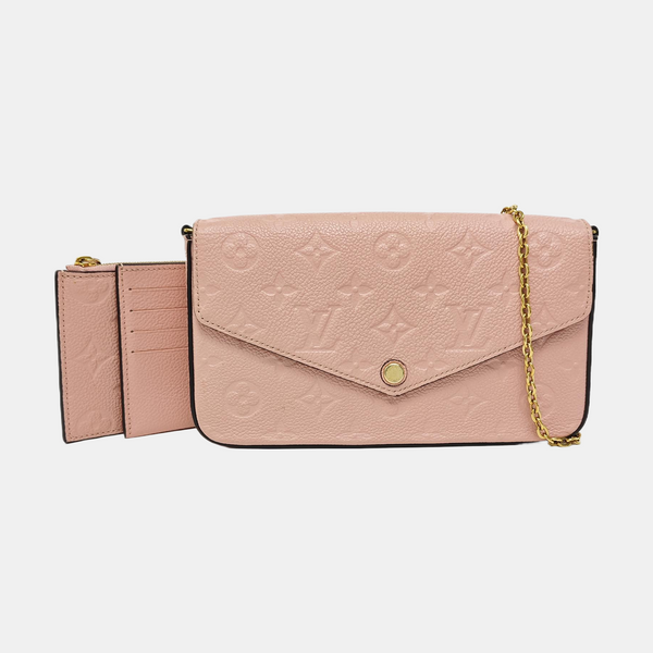 FÉLICIE Monogram Calfskin Pink