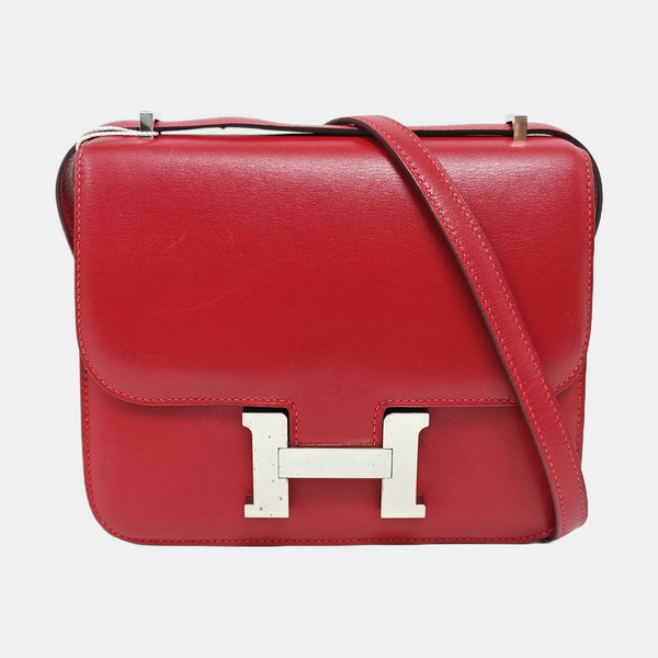 Constance 18 Box Calf Red
