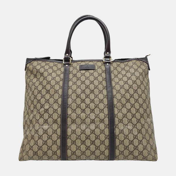 Joy Monogram Coated Canvas Beige