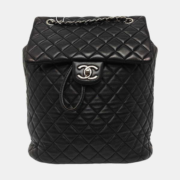 URBAN SPIRIT Quilted Lambskin Black