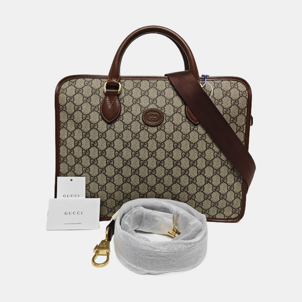 Retro Monogram Coated Canvas Brown