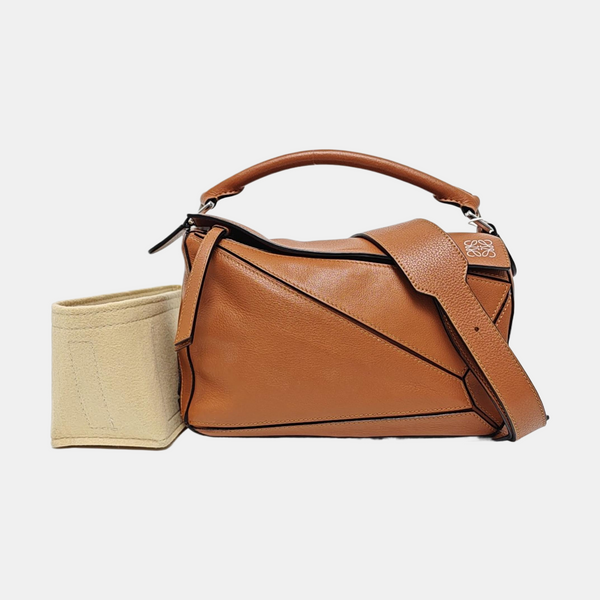 Puzzle Small Calfskin Brown