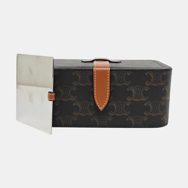 Large Coated Canvas Brown