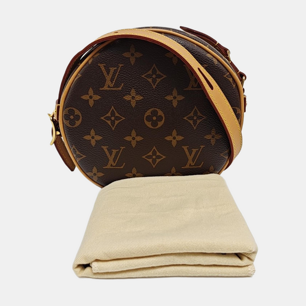 BOITE CHAPEAU PM Monogram Coated Canvas Brown