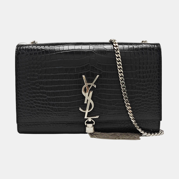 KATE Medium Calfskin Black