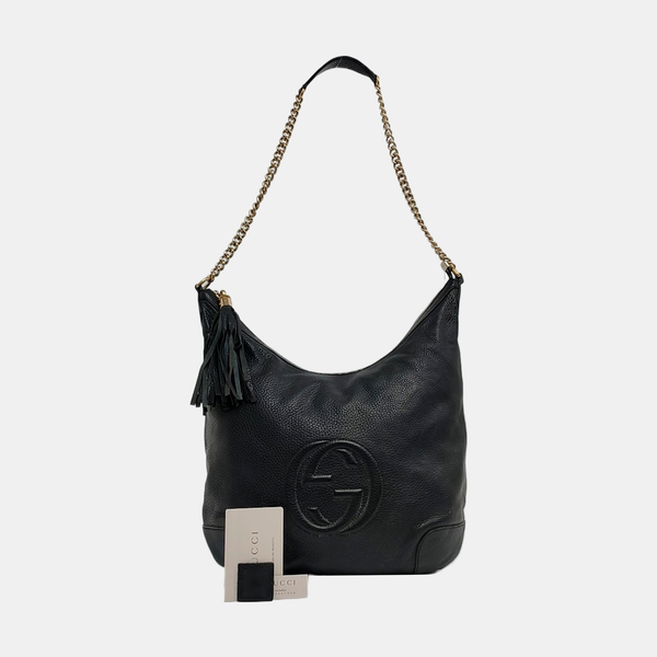Soho Large Calfskin Black