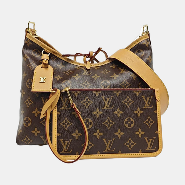 CARRYALL PM Monogram Coated Canvas Brown