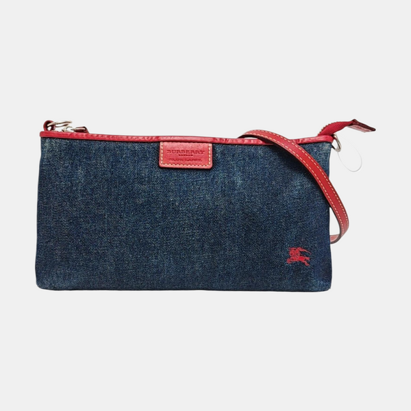 Canvas Shoulder Bag Blue