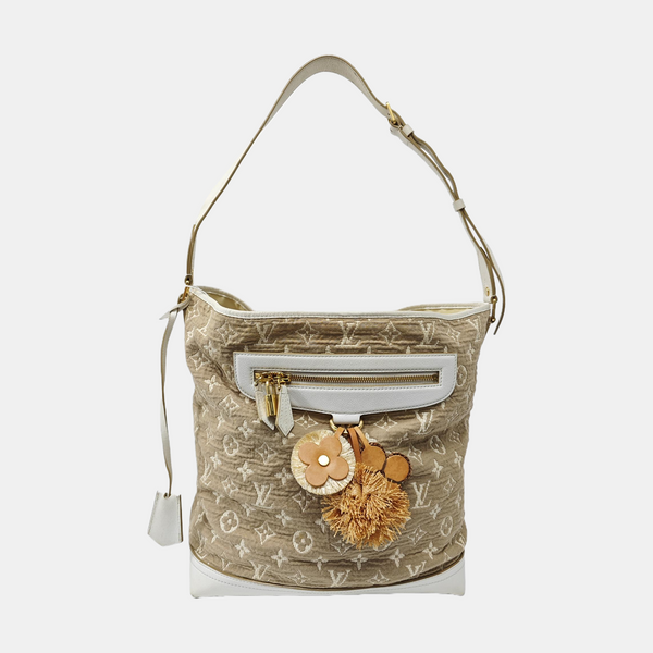 SABBIA BESACE Monogram Canvas Brown