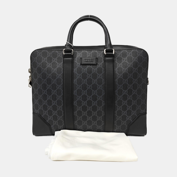 GG Imprime Monogram Coated Canvas Black
