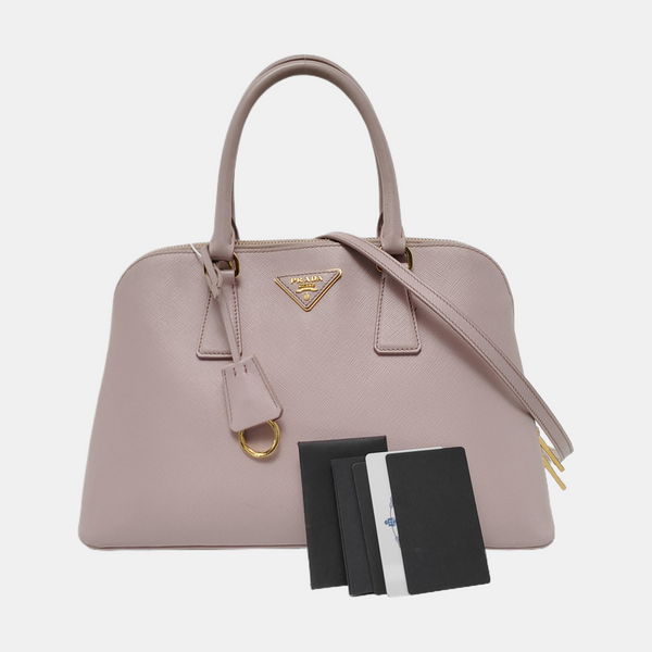 Authenticated pre-owned Promenade Saffiano Calfskin Pink - Tote Bag at Looply
