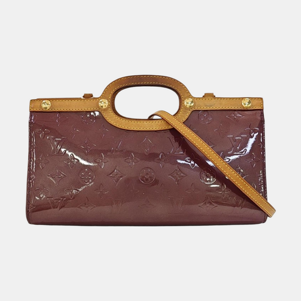 ROXBURY Monogram Patent Leather Red