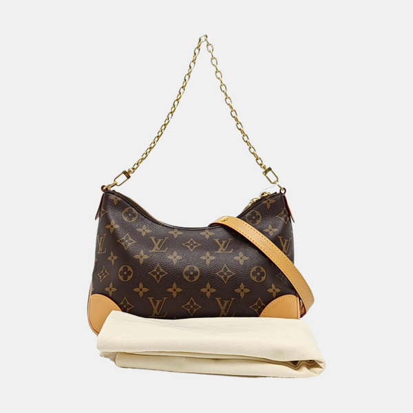 BOULOGNE Monogram Coated Canvas Brown