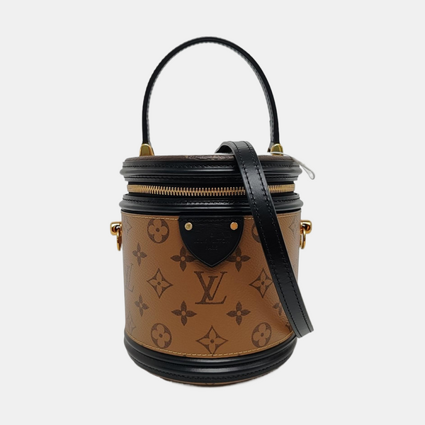CANNES PM Monogram Coated Canvas Brown