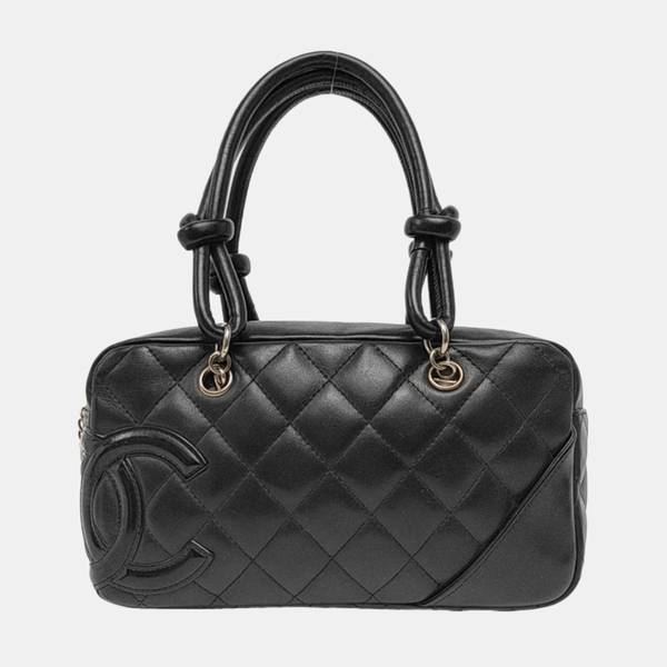 CAMBON Mini Quilted Calfskin Black