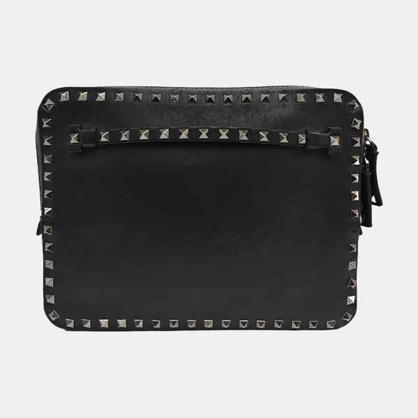 Calfskin Clutch Black