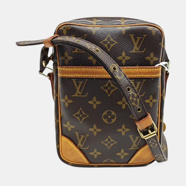 DANUBE Monogram Coated Canvas Brown