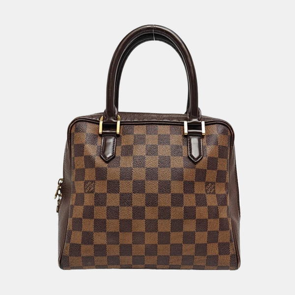 BRERA Damier Ebene Coated Canvas Brown