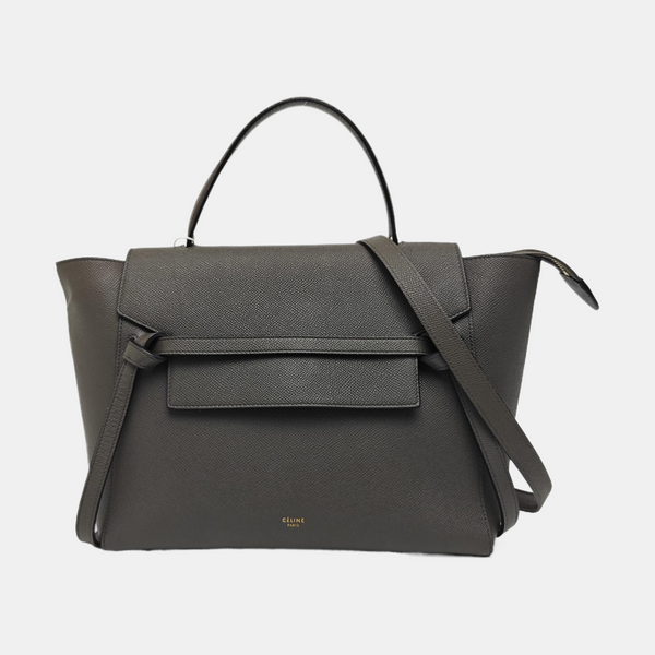 BELT Mini Calfskin Gray