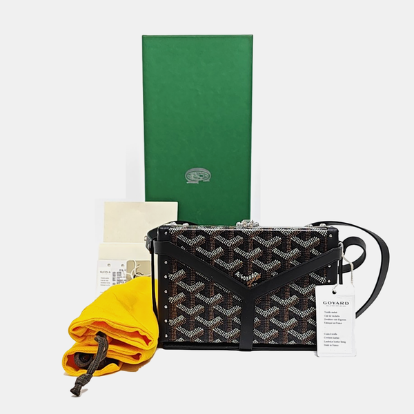 Minaudière Coated Canvas Black