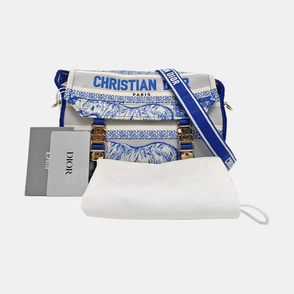 Diorcamp Small Canvas White