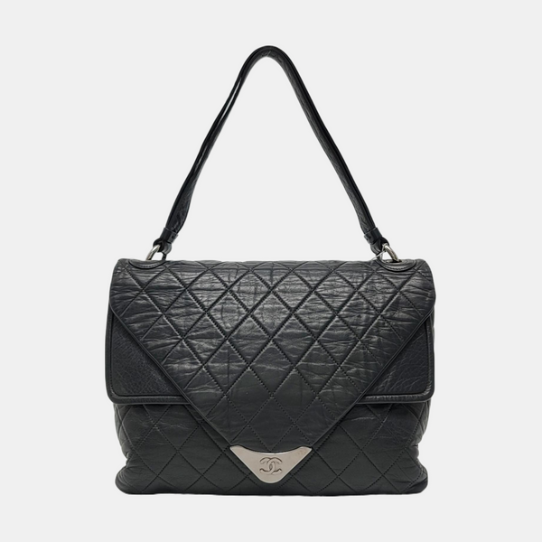 Quilted Lambskin Gray