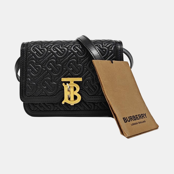 TB Mini Calfskin Black