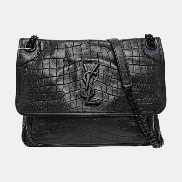 NIKI Medium Calfskin Black