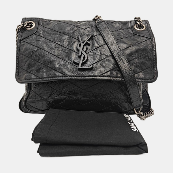 NIKI Medium Calfskin Black