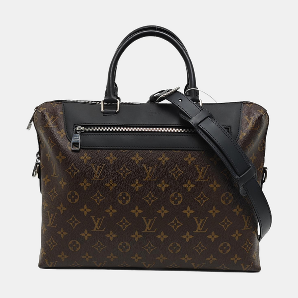 PORTE-DOCUMENTS Monogram Coated Canvas Brown