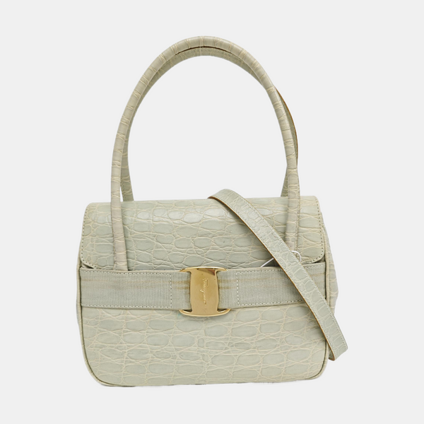 Calfskin Shoulder Bag Green