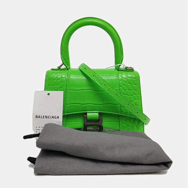 Hourglass XS Calfskin Green