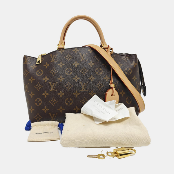 PALAIS PM Monogram Coated Canvas Brown